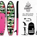 10'6 ROYAL HAWAIIAN PINK/BLACK | POP Paddleboards